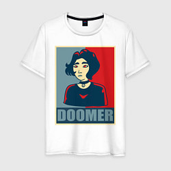 Мужская футболка Doomer girl