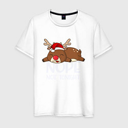 Мужская футболка Рождественский Олень