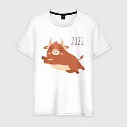Мужская футболка Год быка 2021