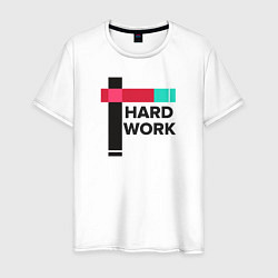 Мужская футболка Hard work