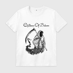 Футболка хлопковая мужская Children of Bodom Z, цвет: белый