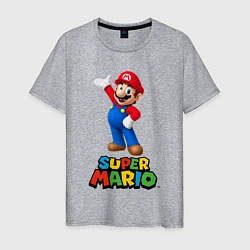 Мужская футболка Super Mario