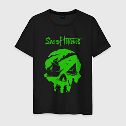 Мужская футболка Sea Of Thieves Море Воров Зеленая
