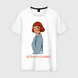 Мужская футболка Queens Gambit Ход Королевы