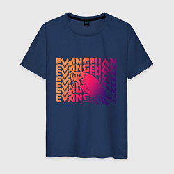 Мужская футболка Евангилион