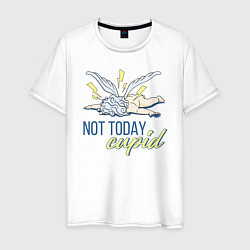 Мужская футболка Not today cupid