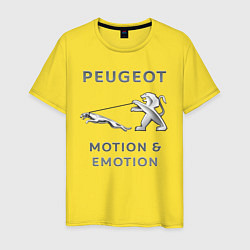 Мужская футболка Пежо Ягуар Emotion