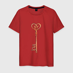 Мужская футболка Ключ от твоего сердца