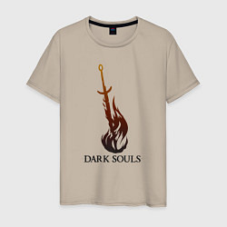 Мужская футболка Dark Souls - Bonfire