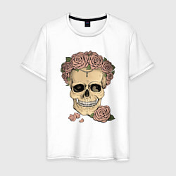 Мужская футболка Skull Roses