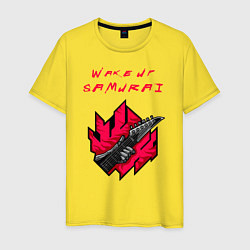 Мужская футболка Wake up SAMURAI