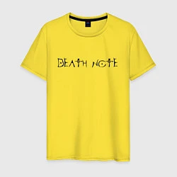 Мужская футболка DEATH NOTE ТЕТРАДЬ СМЕРТИ