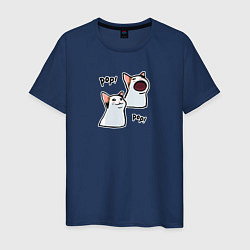 Мужская футболка Pop Cat