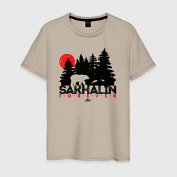 Мужская футболка Sakhalin forever