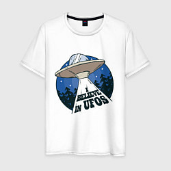 Мужская футболка I Believe In UFOs