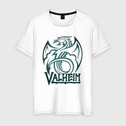 Мужская футболка Valheim Dragon