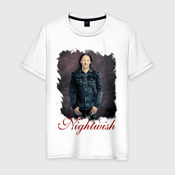 Мужская футболка Nightwish Kai Hahto Найтвиш Кай Хахто Z