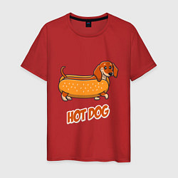 Мужская футболка Hot Dog