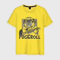 Мужская футболка Pug & Roll