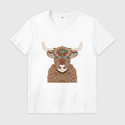 Мужская футболка Бычок