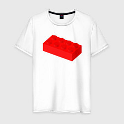 Мужская футболка Красный кирпич