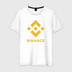 Мужская футболка BINANCE БИНАНС БИРЖА