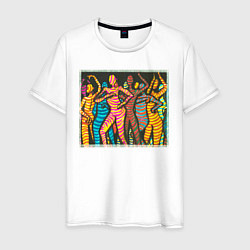 Мужская футболка Люди в танце Дискотека