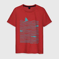 Мужская футболка Море
