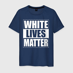 Мужская футболка White lives matters