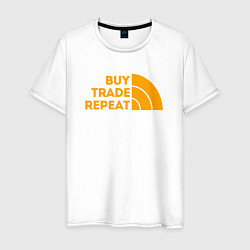 Мужская футболка BUY TRADE REPEAT ТРЕЙДИНГ