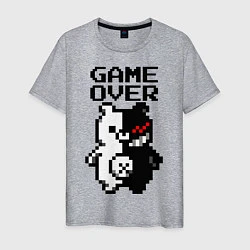 Мужская футболка MONOKUMA GAME OVER