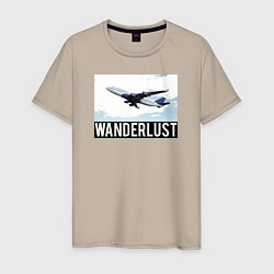 Мужская футболка Wanderlust