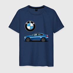 Мужская футболка BMW X6
