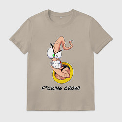 Мужская футболка Червяк Джимм