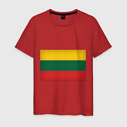 Футболка хлопковая мужская RASTAMAN, цвет: красный