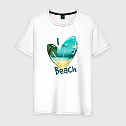 Мужская футболка Love Beach