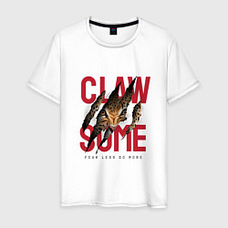 Мужская футболка Claw some