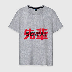 Мужская футболка Anime Tejina Senpai надпись