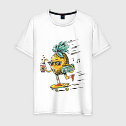 Мужская футболка Крутой ананас