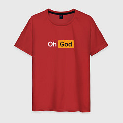 Мужская футболка Oh, God