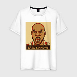 Мужская футболка Earl Simmons DMX