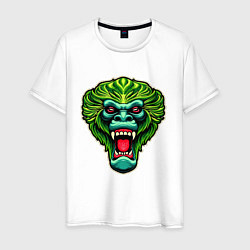 Мужская футболка Злая зеленая обезьяна