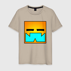 Мужская футболка Geometry Dash: RobTop Z