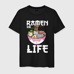 Мужская футболка Ramen life