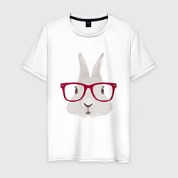 Мужская футболка Кролик Хипстер