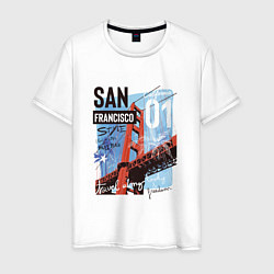 Мужская футболка Сан-Франциско