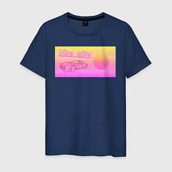 Мужская футболка Закатный Vice City