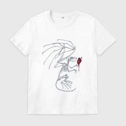 Мужская футболка Скелет крылатой крысы