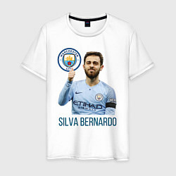 Мужская футболка Silva Bernardo Манчестер Сити