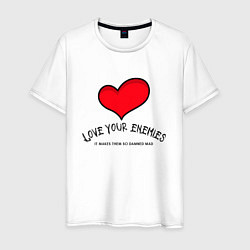 Мужская футболка Love your
